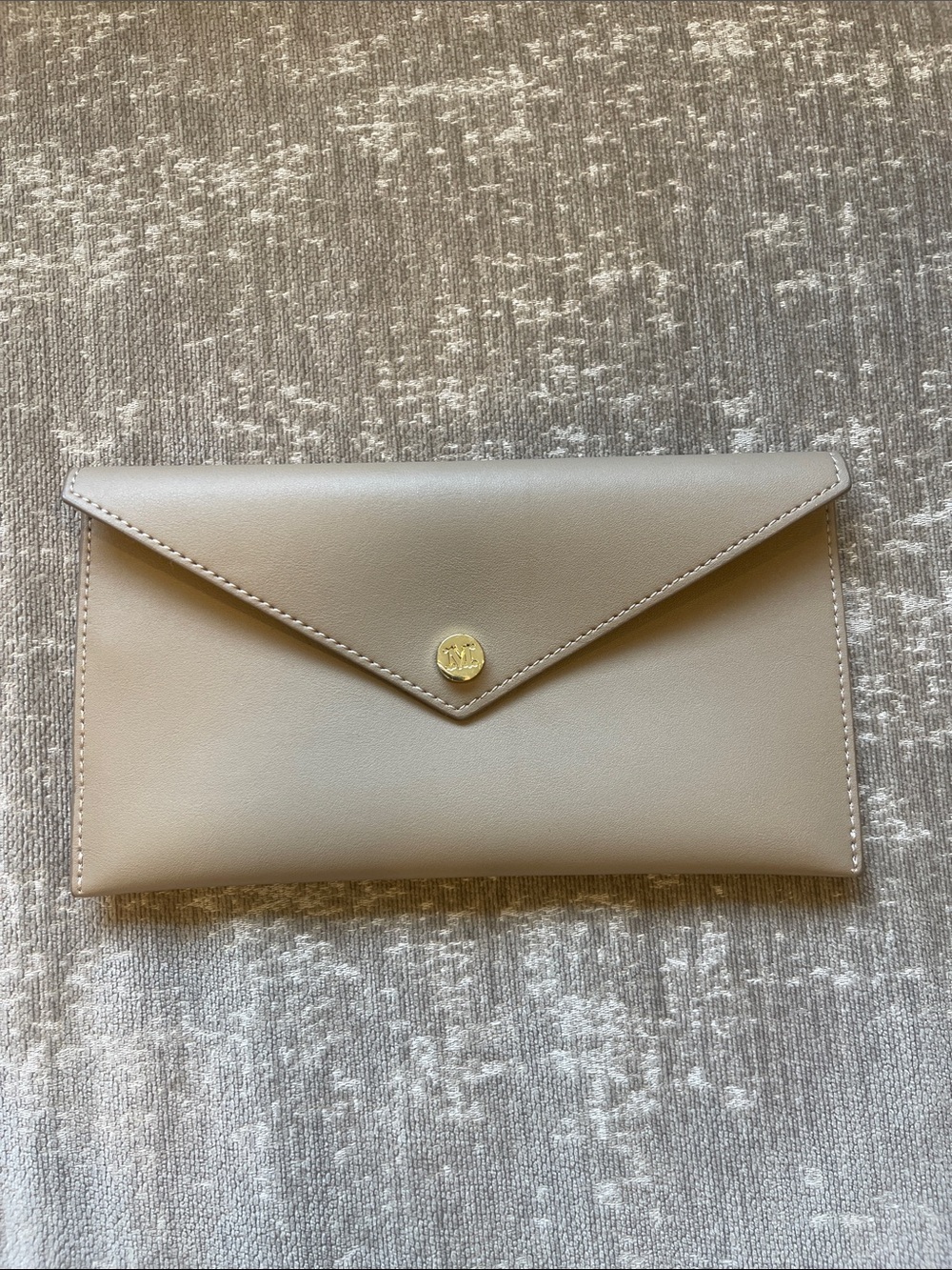 Max Mara small envelope clutch.